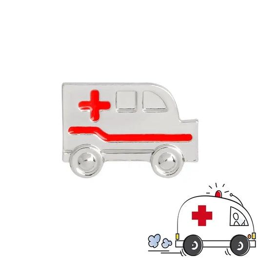 Ambulance Enamel Pin
