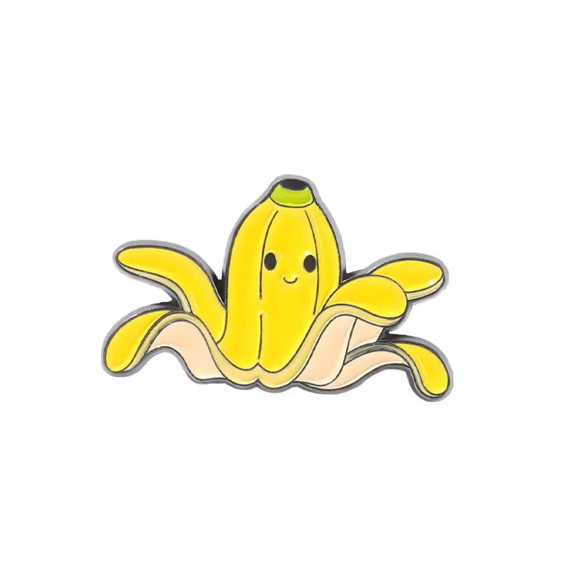Animal Banana Enamel Pin