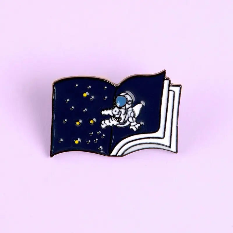 Astronaut Enamel Pin