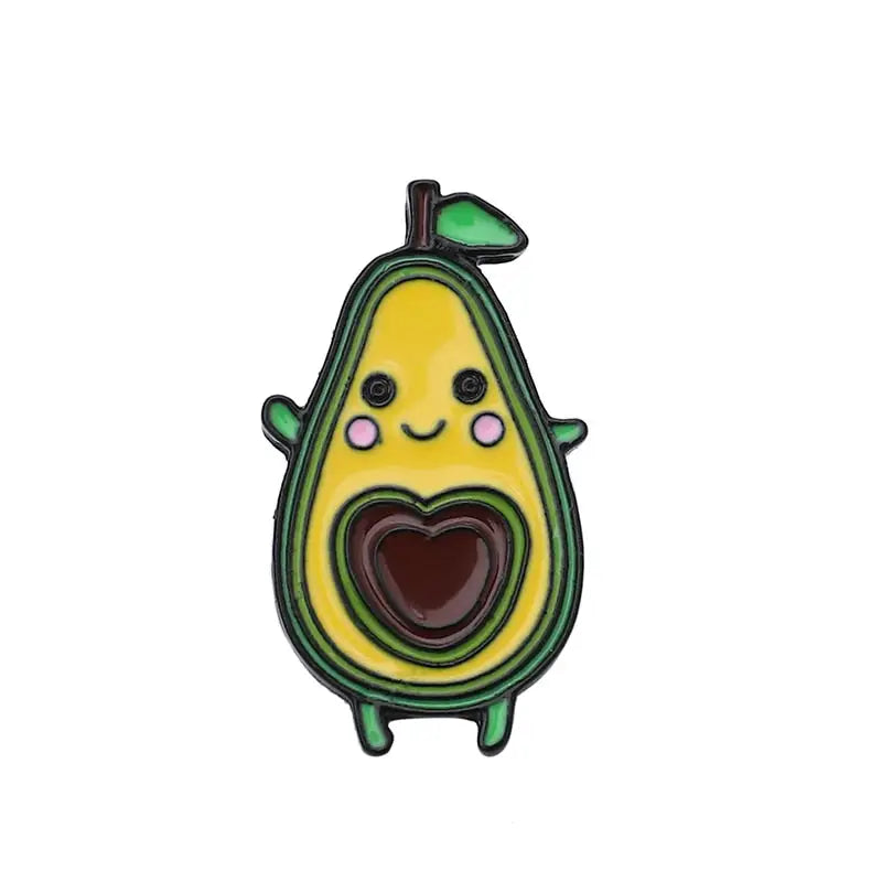 Avocado Enamel Pin