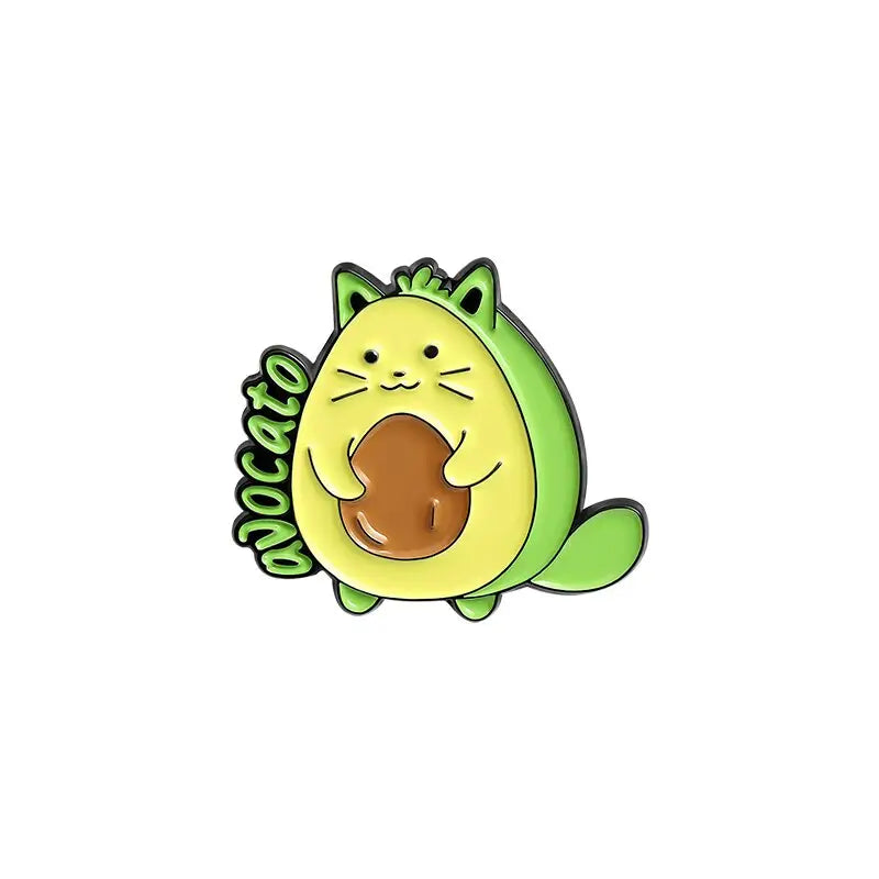 Avocado Enamel Pin