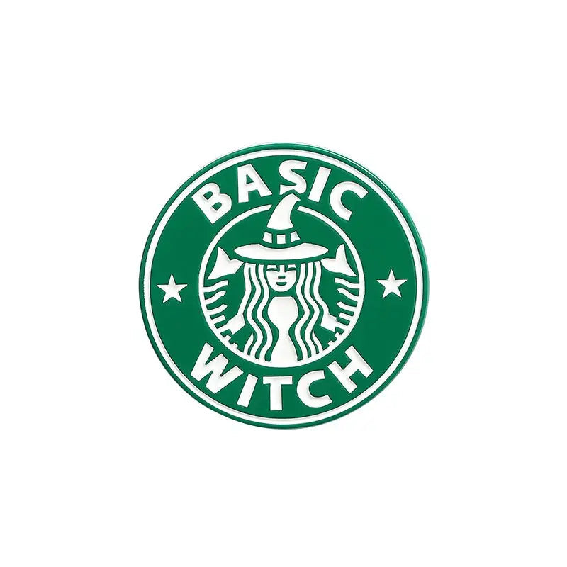 Basic Witch Enamel Pin