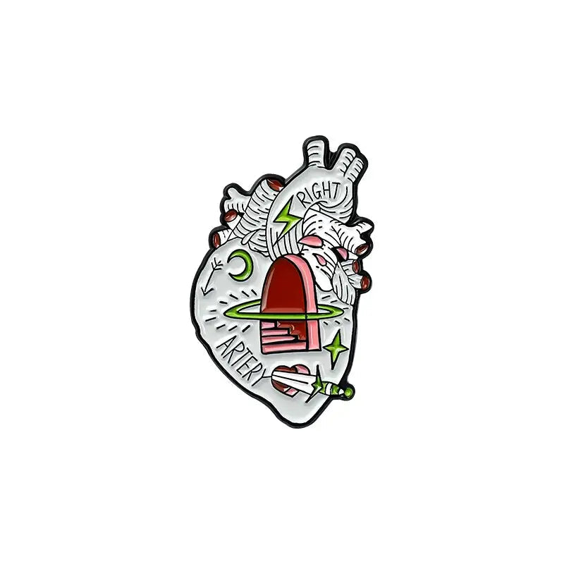 Brave Heart Enamel Pin
