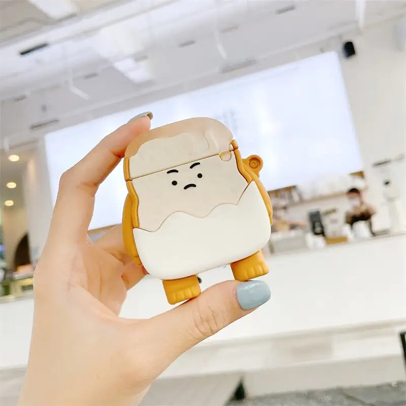 Bread and Toast Airpod Case