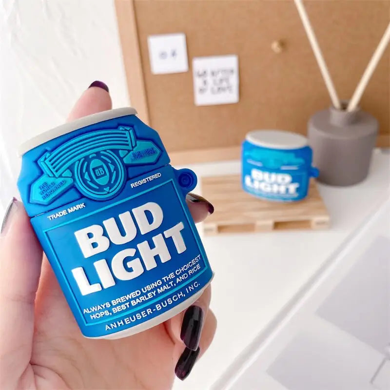 Bud Light Beer Can Airpod Case