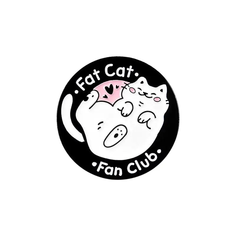 Cats Club Enamel Pin