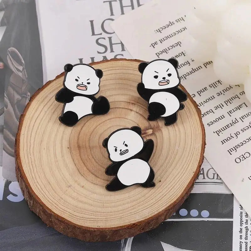 Chibi Pandas Enamel Pins