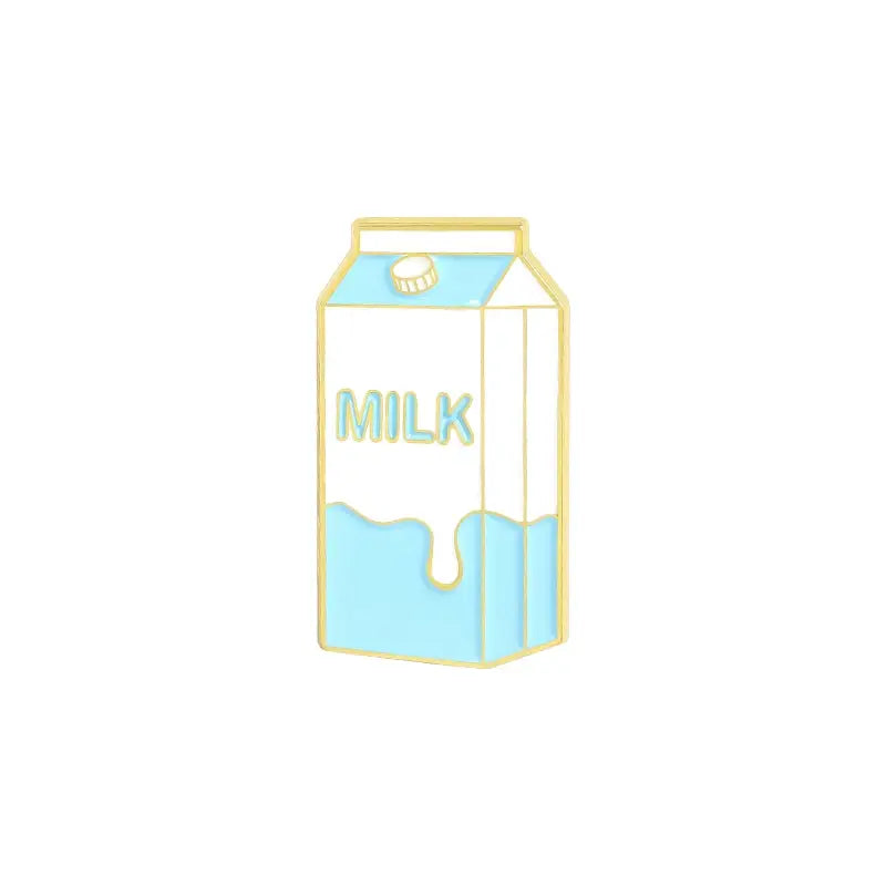 Coffee Milk Beer Enamel Pin