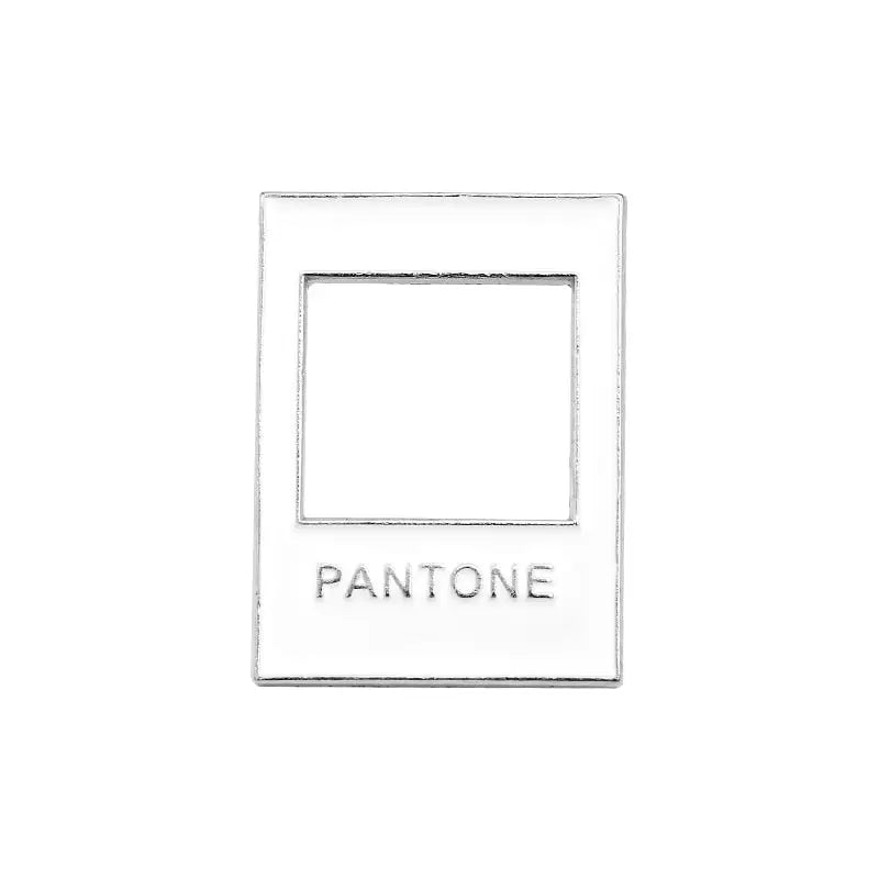 Color Card Enamel Pin