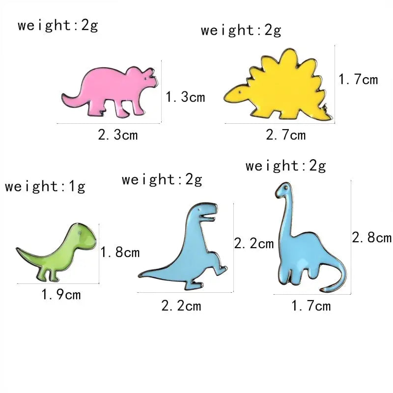 Stroke Cartoon Colorful Dinosaur Apatosaurus Stegosaurus