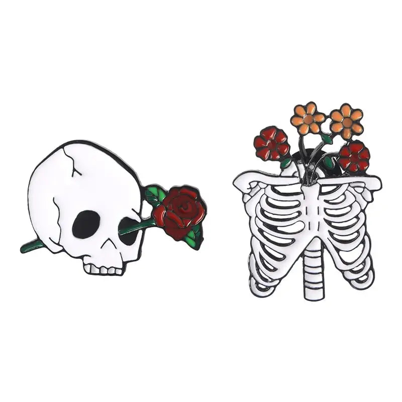 Death Love Enamel Pin