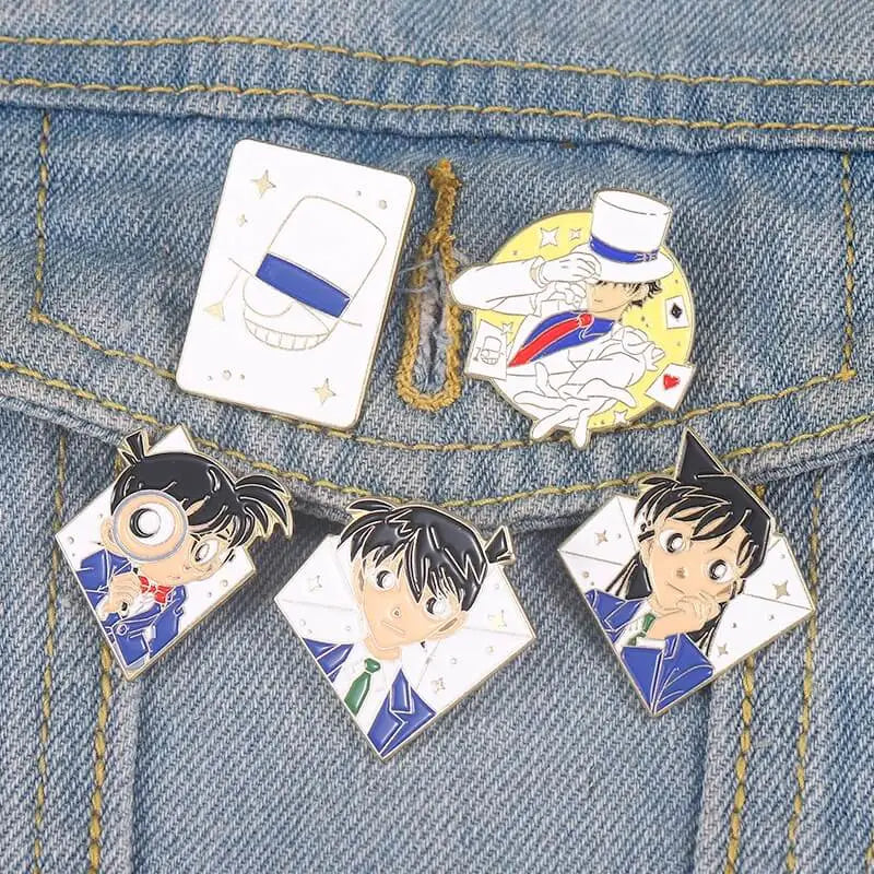 Detective Conan Enamel Pins