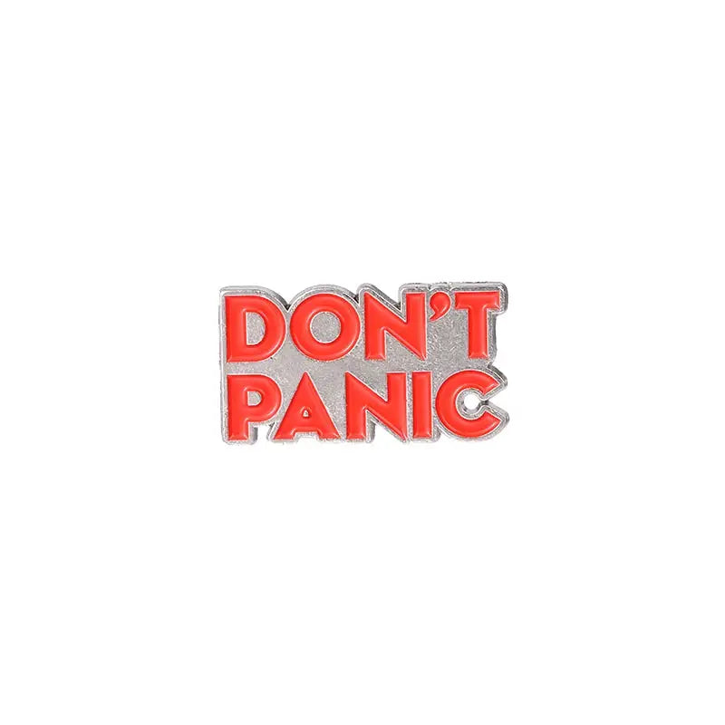 Don’t Panic Enamel Pin