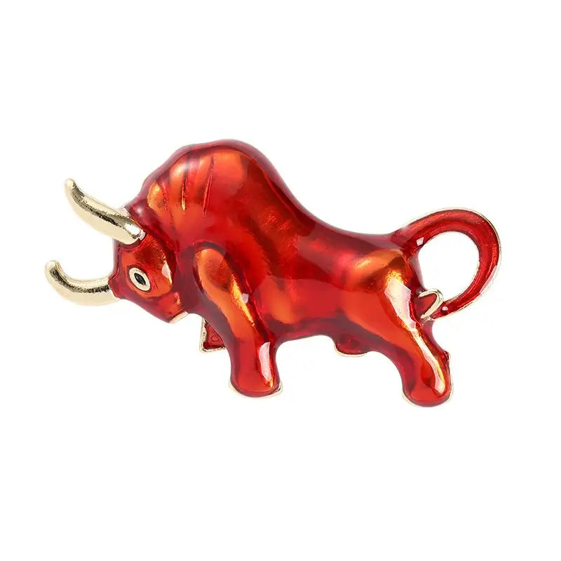 Duel Bull Exquisite Formal Wear Pins