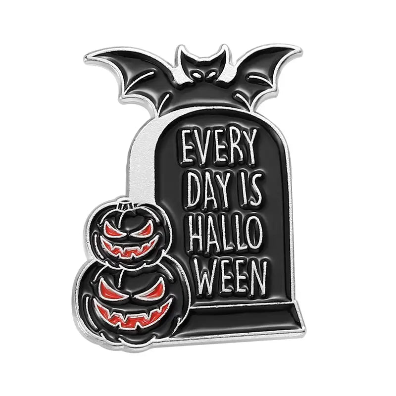 Everyday is Halloween Enamel Pins
