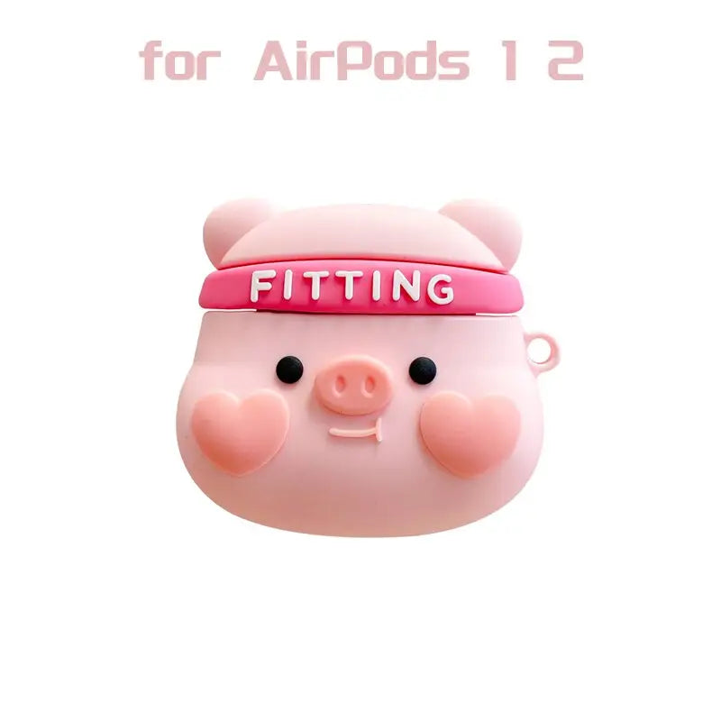 Fighting Piggy Airpod Case