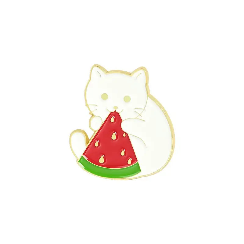 Fruit Cats Enamel Pin