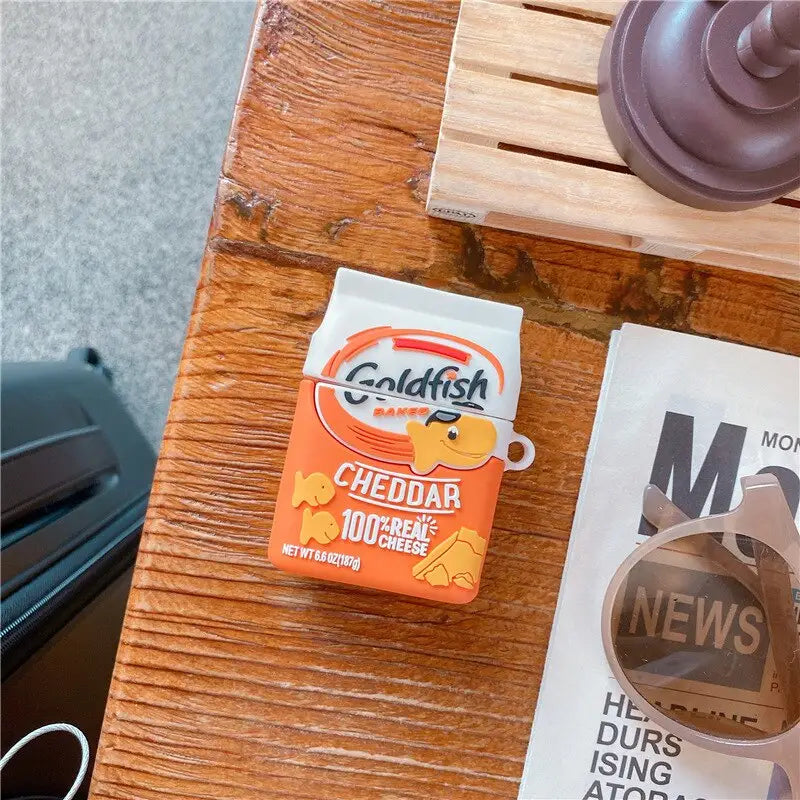 Goldfish Baked Cheddar Airpod Case