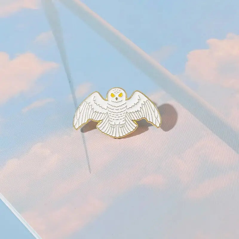 Hedwig Enamel Pins