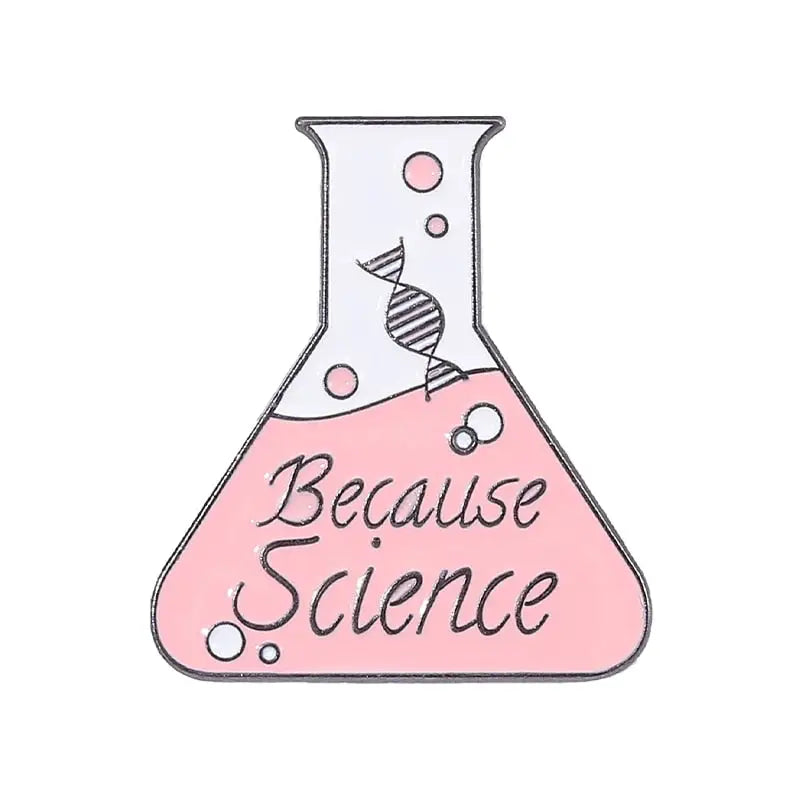 I&#39;m Very Into Science Enamel Pins