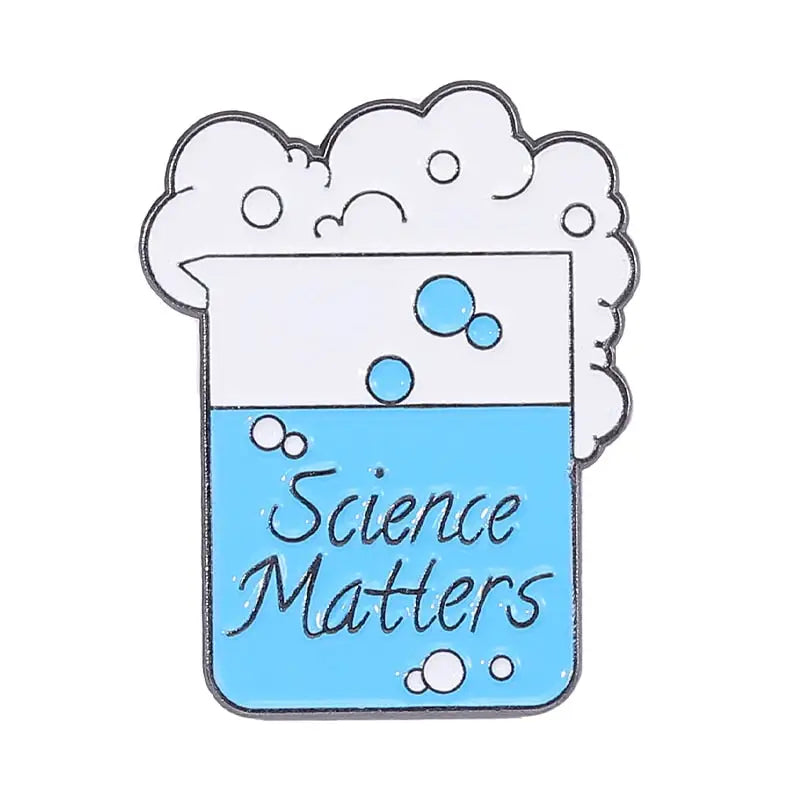 I&#39;m Very Into Science Enamel Pins