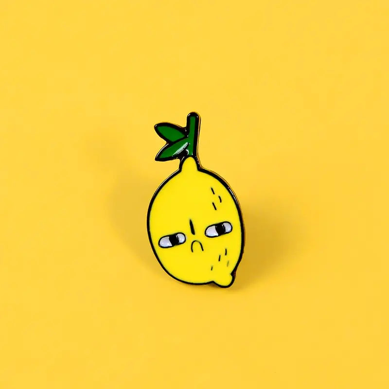 Jealous Lemon Enamel Pin