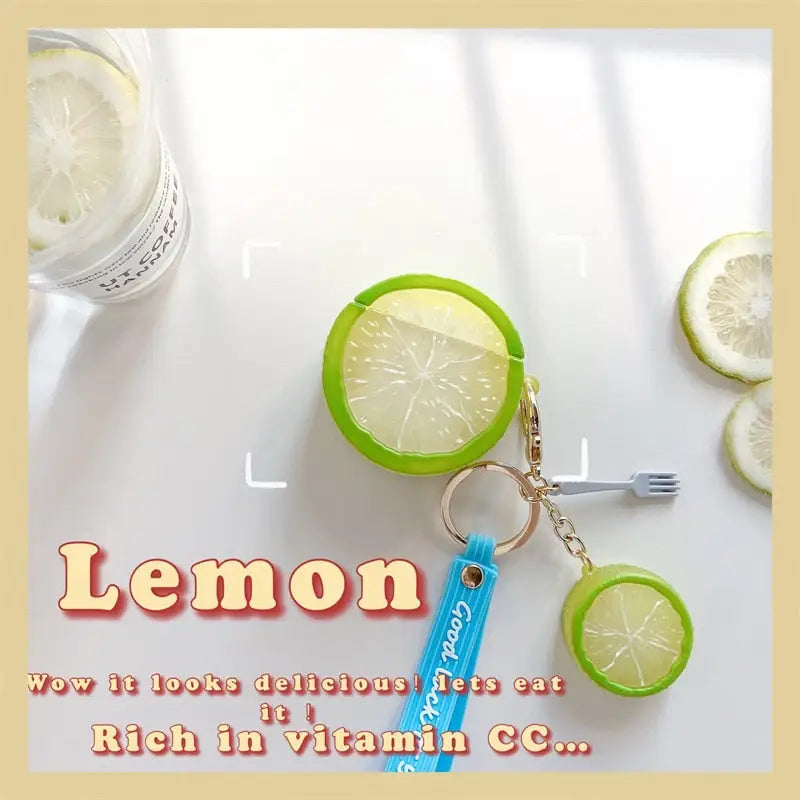 Lime Fruit Lemon Airpod Case