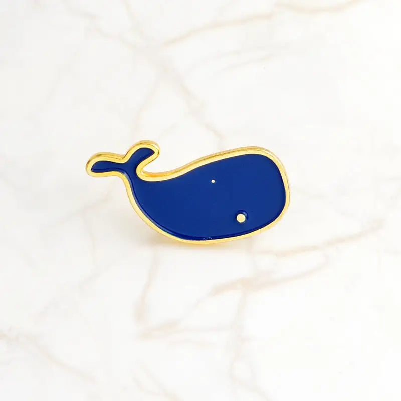 Little Whale Enamel Pin