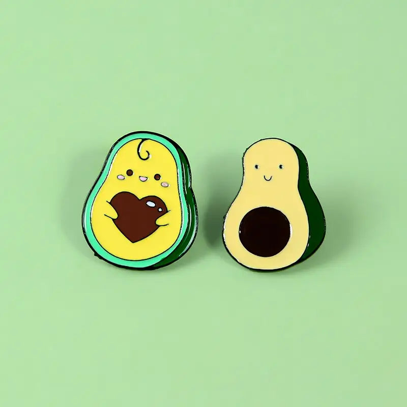 Love You~ Avocado Enamel Pin