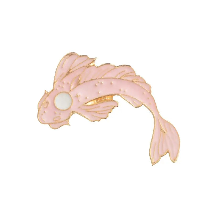 Lucky fish Koi Enamel Pin