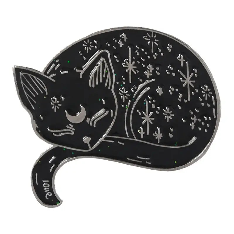 Meow Cat Kindergarten Enamel Pin