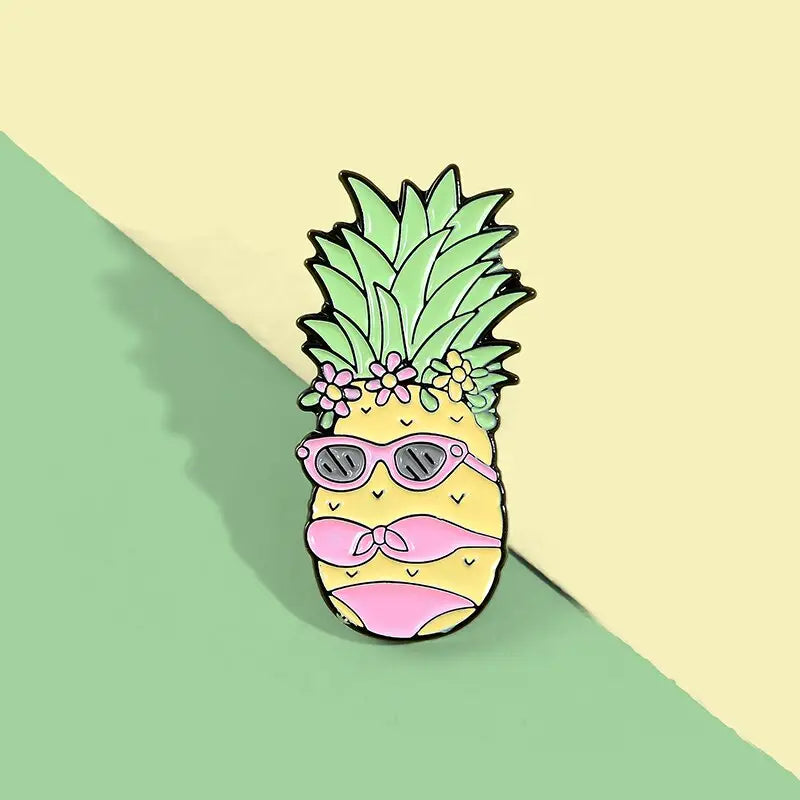 Miss Pineapple Enamel Pin