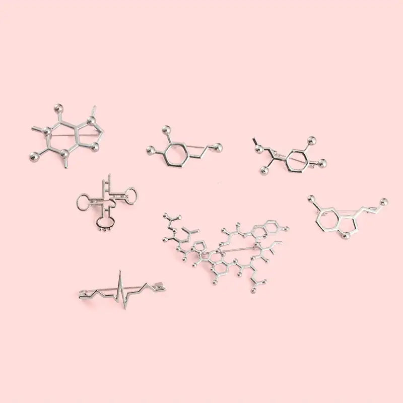 Material Chemical Structure Enamel Pin