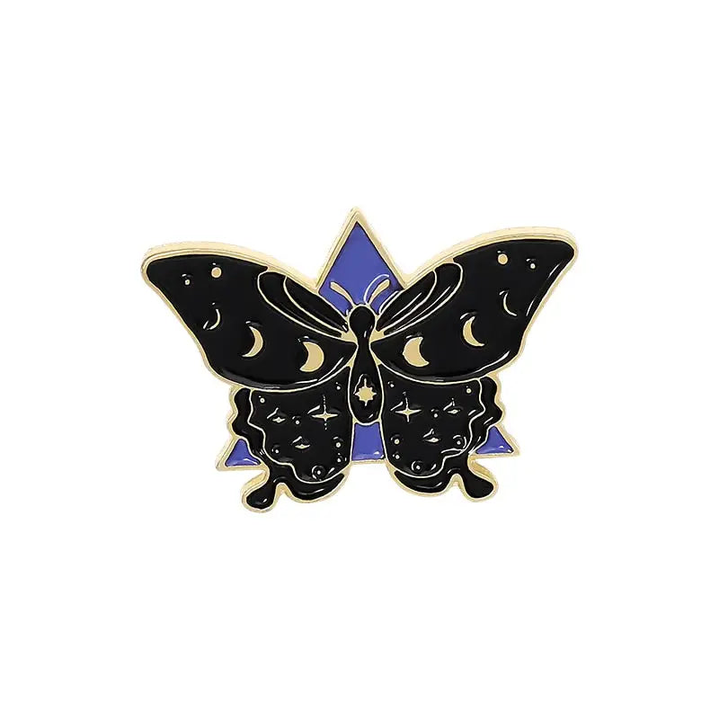Moth Butterfly Enamel Pin