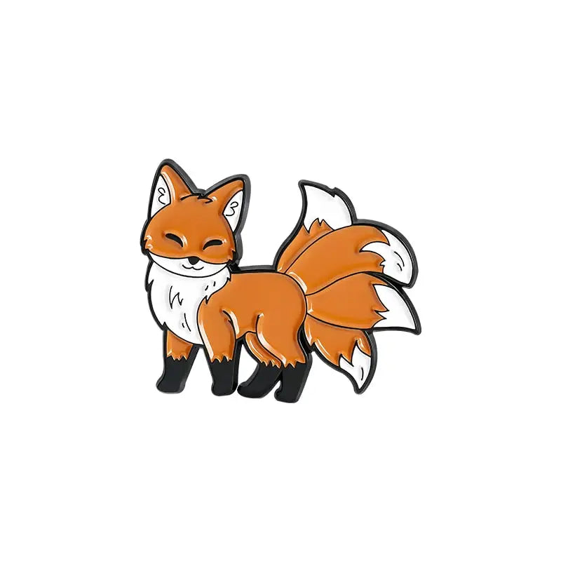 Nine Tailed Fox Enamel Pin