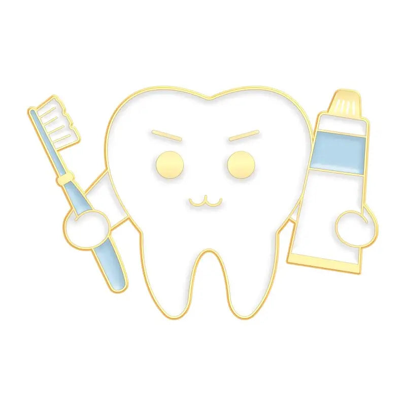 Oral Health Enamel Pins