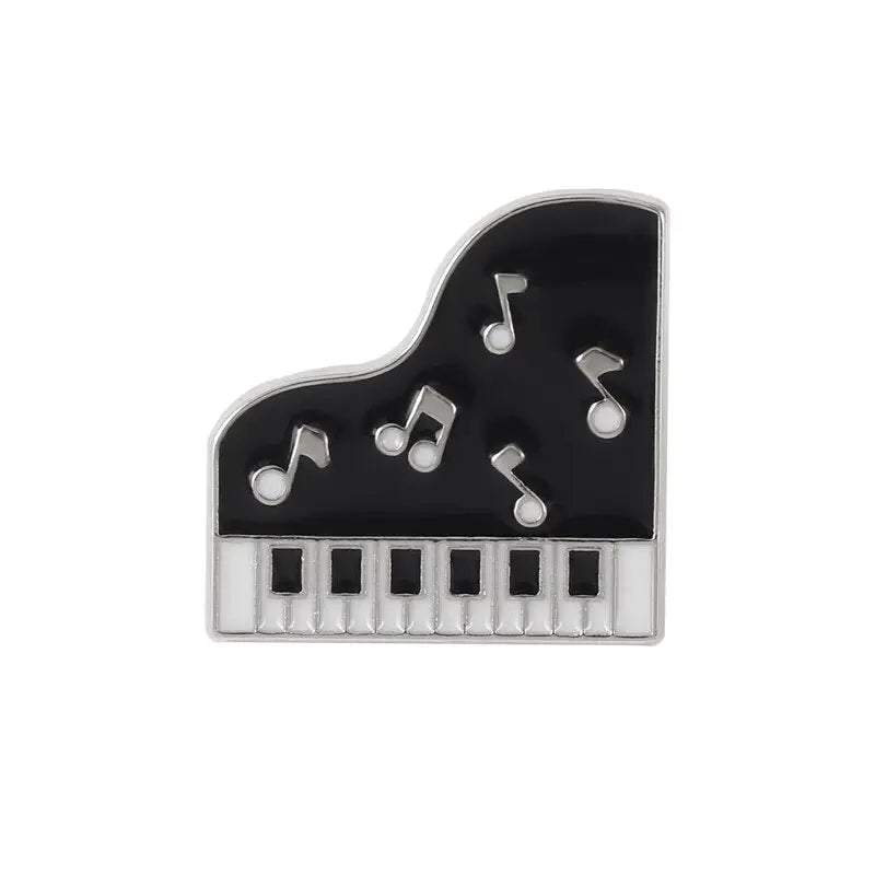 Play Music Enamel Pin