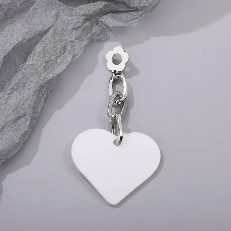 Silver Heart Pins