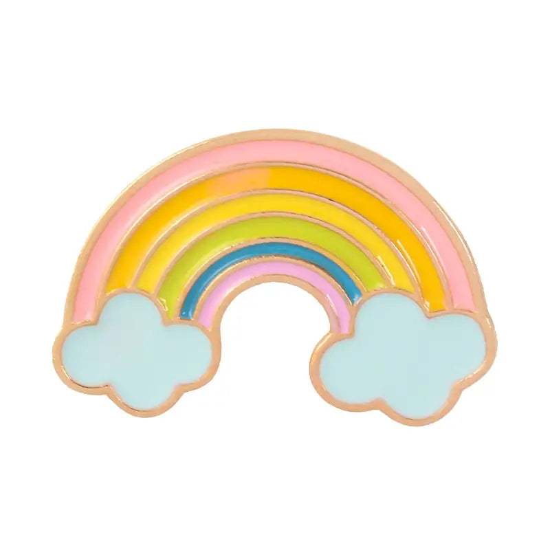 SO Cute Rainbow Enamel Pin