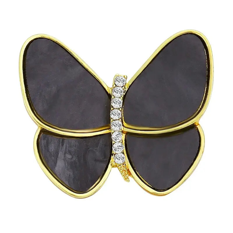 Solid Color Butterfly Enamel Pin