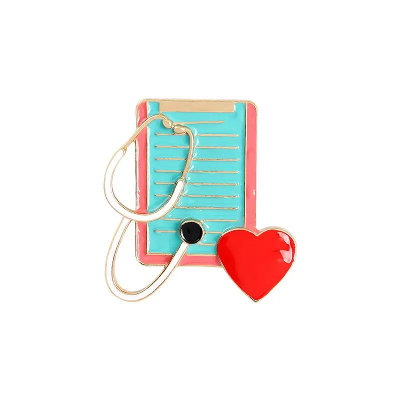 Stethoscope Collection Enamel Pin