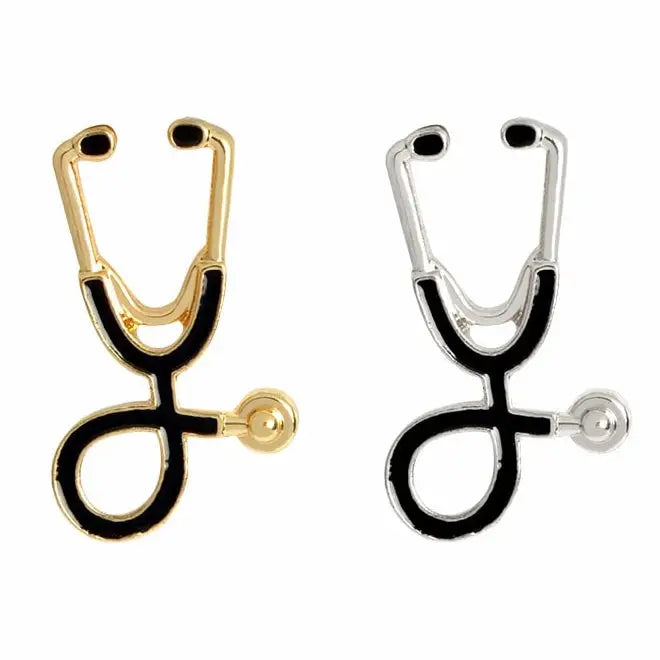 Stethoscope Enamel Pin