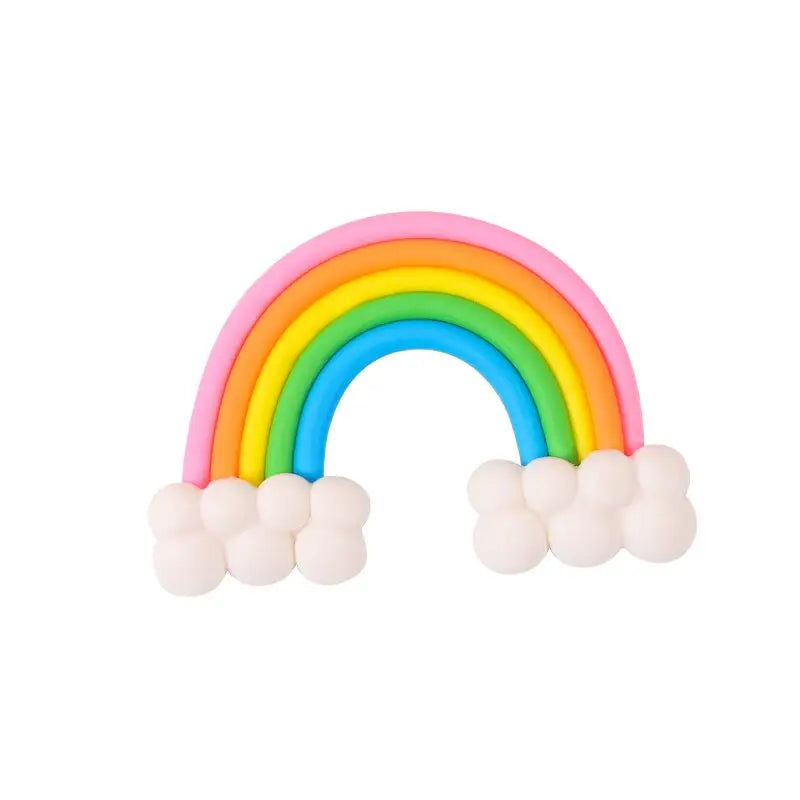 Styles Rainbow Clouds Pin