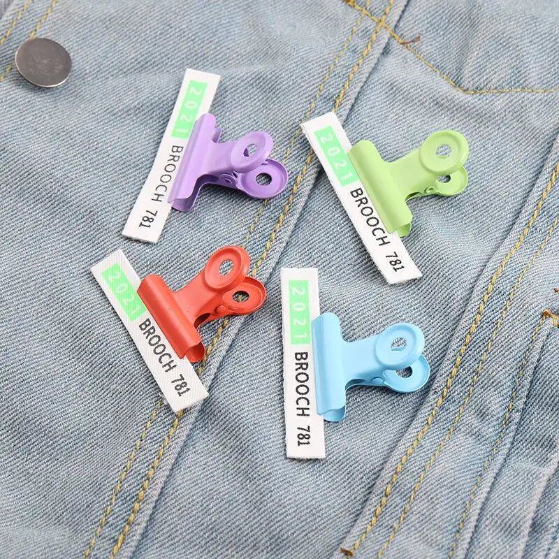 Sweet Colors Cute Clip Enamel Pin