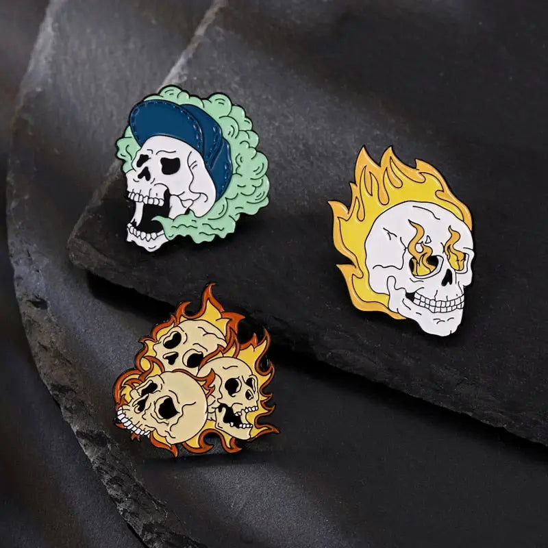 This Is Fine Enamel Pins