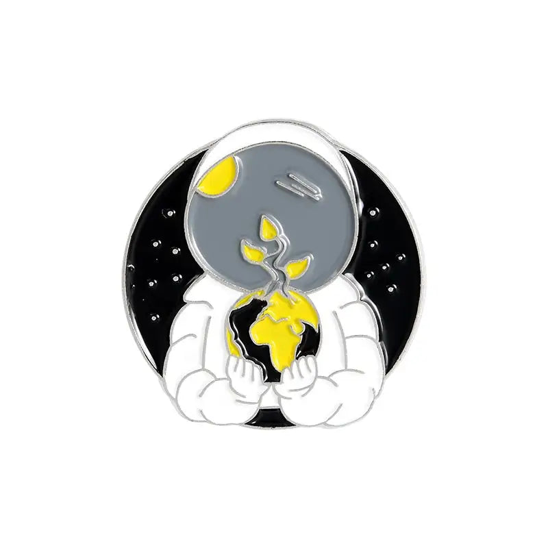To the Space Enamel Pin