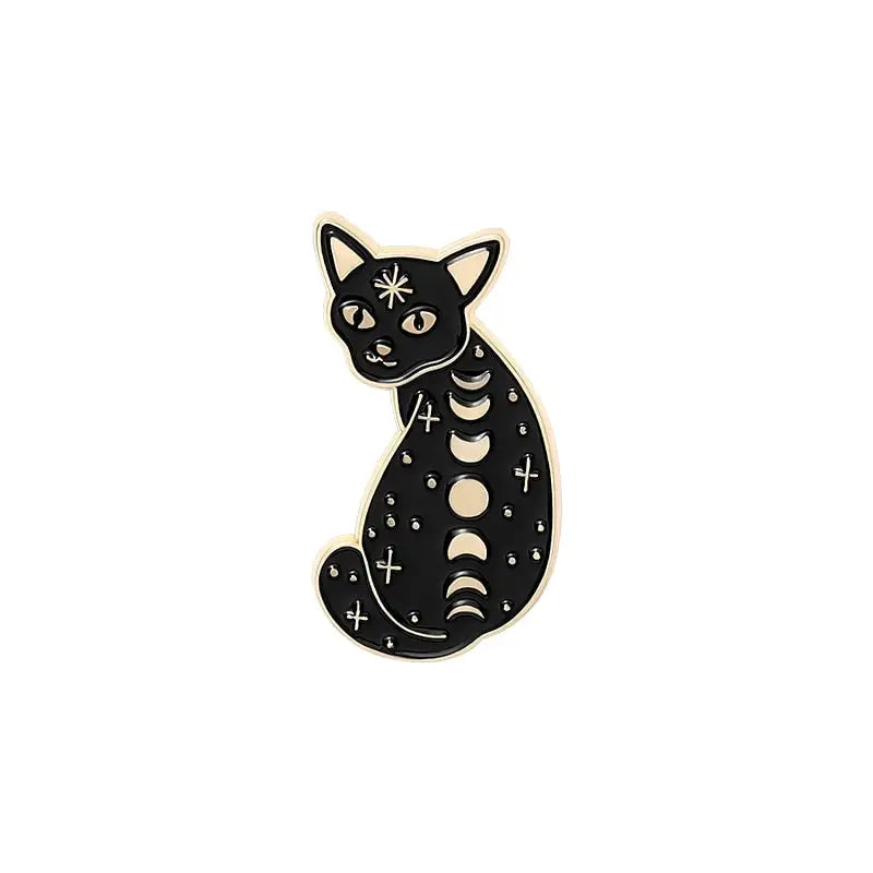 Witch Cats Enamel Pin