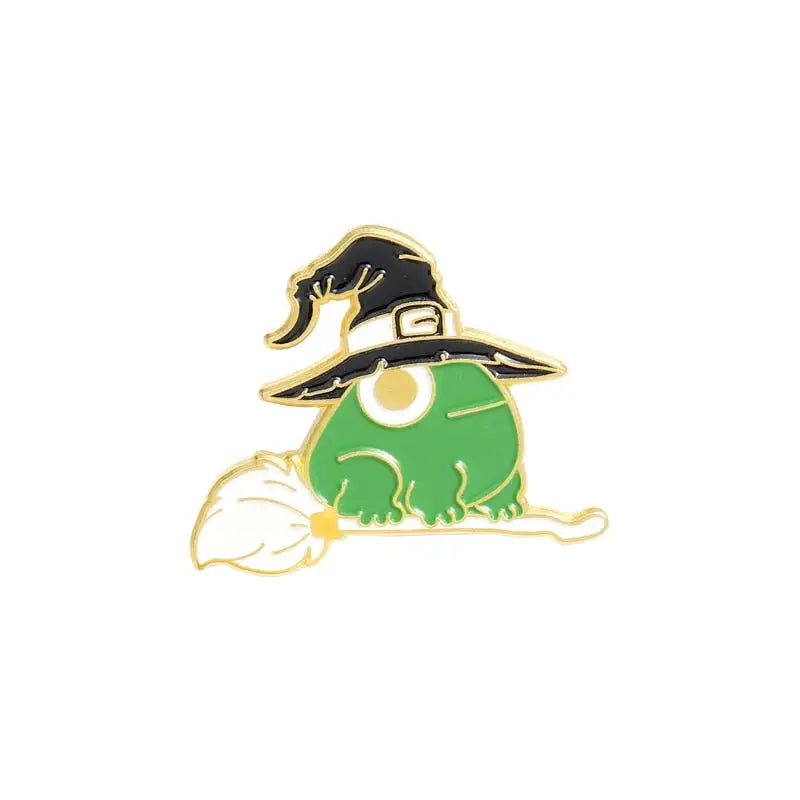 Witch Frogs Enamel Pin