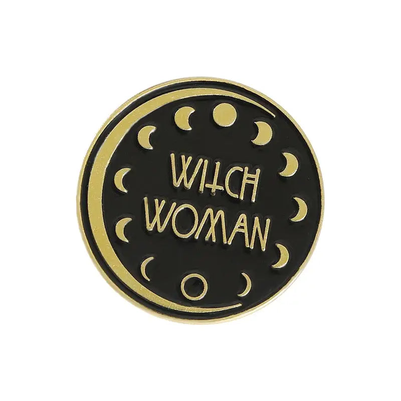 Witch Woman Enamel Pin