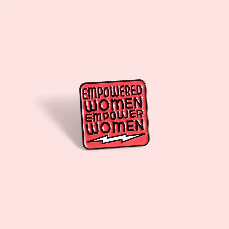 Women Power Enamel Pin